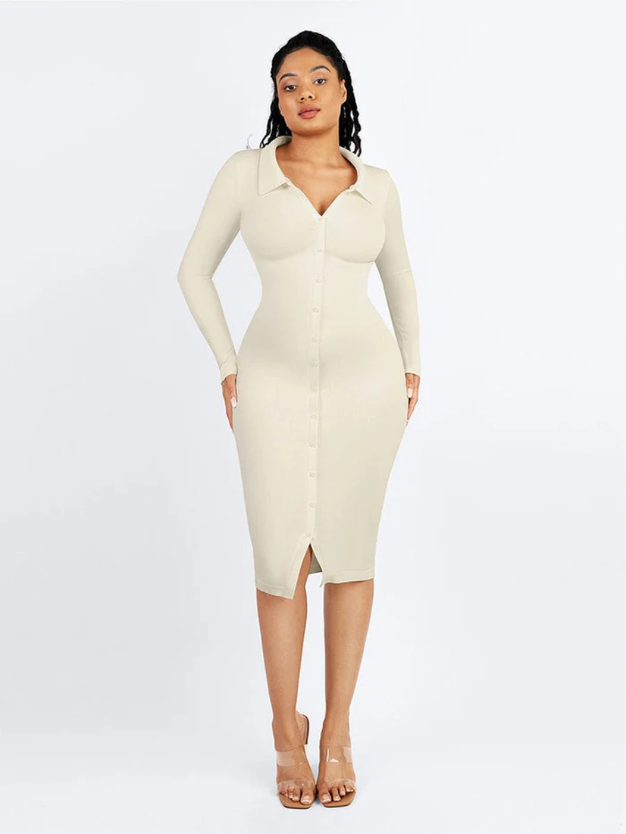 Sömlös Skjortklänning Shaping