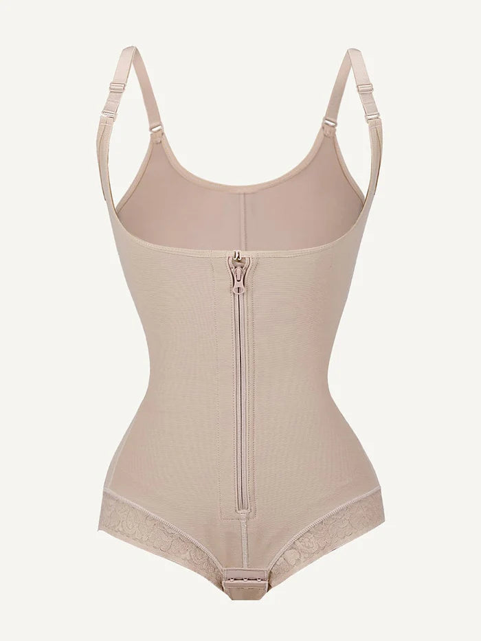 Formande body med U-formad byst och dragkedja