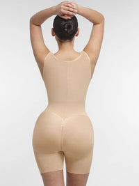 U-formad full body shapewear med bröststöd och butt-lift