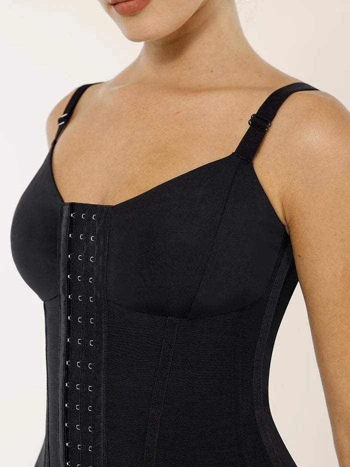 Midjeformare med stålstöd – Tre hyskrader & bröststöd