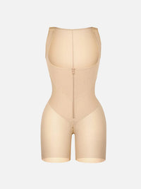 U-formad full body shapewear med bröststöd och butt-lift