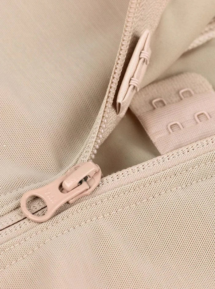 Formande helkroppsdräkt – Dragkedja