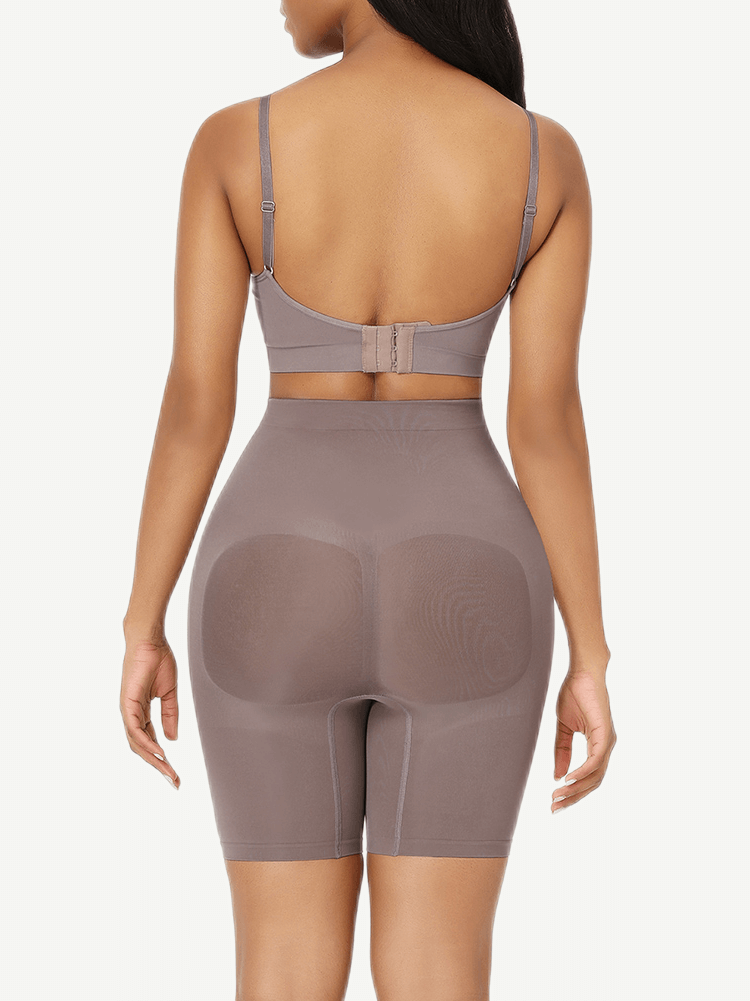 Högmidjade Shorts Buttlifter + Midjeslimmande