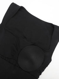 Sömlös Shaping klänning med Smala band