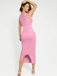 Sömlös Shaping klänning med Smala band